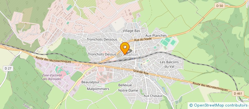 localisation de l'entreprise MAISONS OPTIMAL  VALDAHON