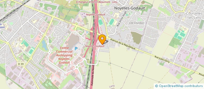 localisation de l'entreprise MAISONS OPTINERGIE à NOYELLES-GODAULT