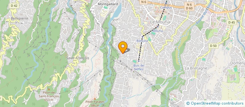 localisation de l'entreprise MAISONS PAMBRUN OLIVIER  SAINT-DENIS