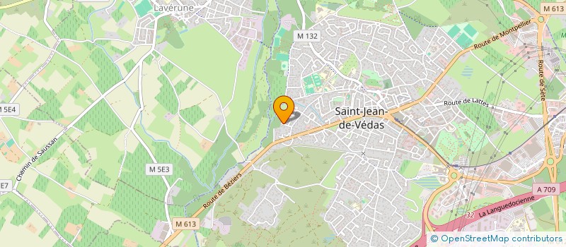 localisation de l'entreprise MAISONS PASSION à SAINT-JEAN-DE-VEDAS