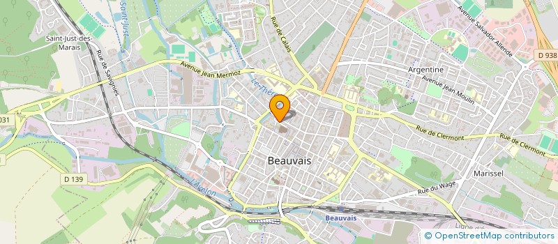 localisation de l'entreprise MAISONS PAYSANNES L OISE à BEAUVAIS