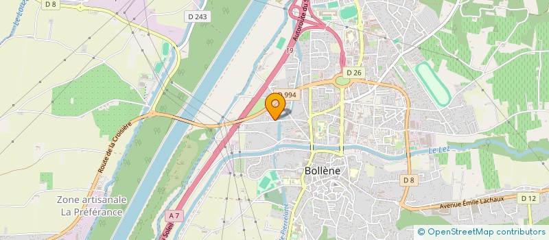 localisation de l'entreprise MAISONS PERENNES à BOLLENE