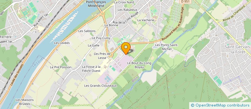 localisation de l'entreprise MAISONS PIRES  BLOIS