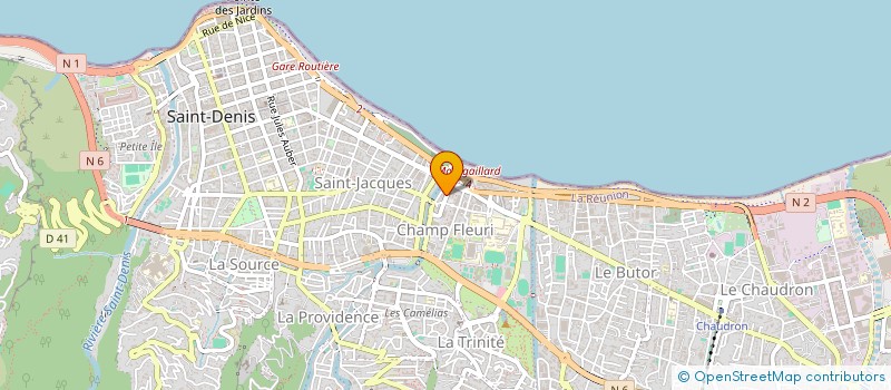 localisation de l'entreprise MAISONS PLUS à SAINT-DENIS