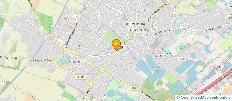 localisation de l'entreprise MAISONS POUR VOUS à FROUZINS