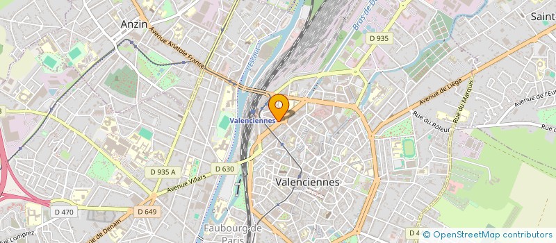 localisation de l'entreprise MAISONS PRIVILEGE à VALENCIENNES