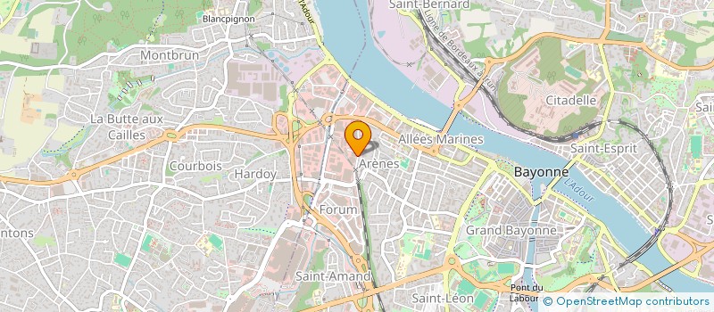 localisation de l'entreprise MAISONS SENDIA  BAYONNE