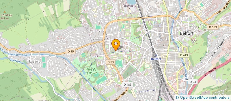localisation de l'entreprise MAISONS SERENITY  BELFORT