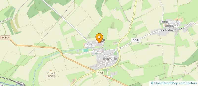 localisation de l'entreprise MAISONS SIMON  BEUVEILLE