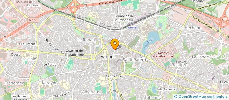 localisation de l'entreprise MAISONS SPHINX à VANNES