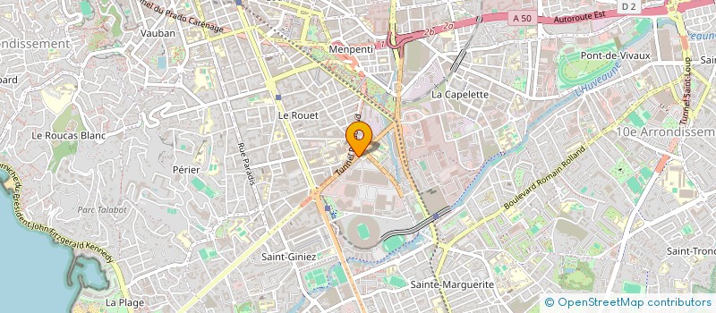 localisation de l'entreprise MAISONS SUD PROVENCE à MARSEILLE