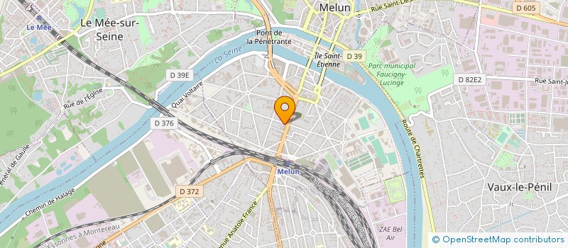 localisation de l'entreprise MAISONS TRADI SUD à MELUN