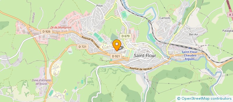 localisation de l'entreprise MAISONS TRADITIONNELLES D AUVERGNE à SAINT-FLOUR