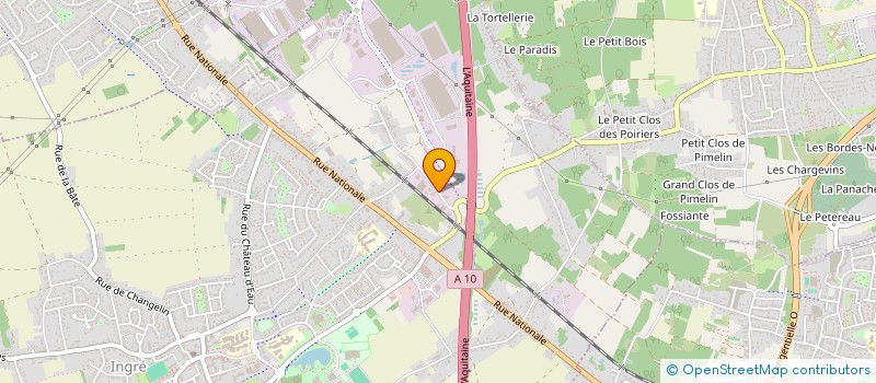 localisation de l'entreprise MAISONS TRADITIONNELLES FRANCAISES à INGRE