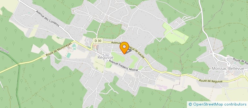 localisation de l'entreprise MAISONS TRAVAUX ET SERVICES à REGUSSE