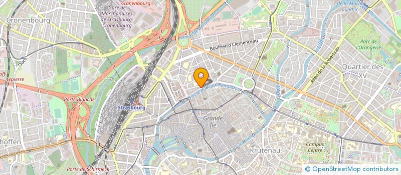 localisation de l'entreprise MAISONS WEBERHAUS SARL à STRASBOURG