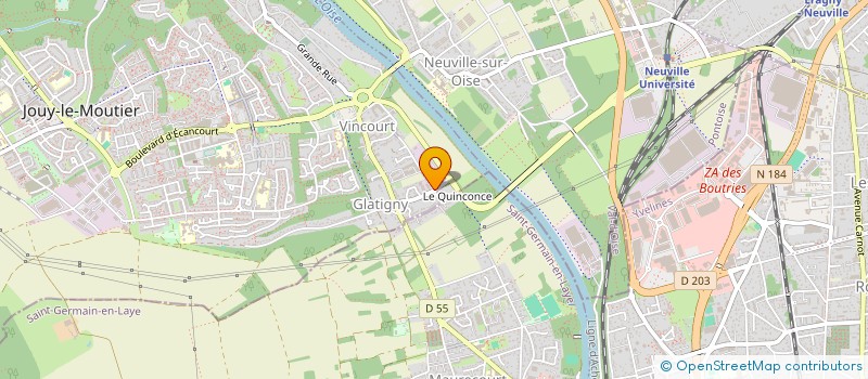 localisation de l'entreprise MAISONS WEDGWOOD à JOUY-LE-MOUTIER