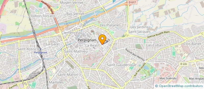 localisation de l'entreprise MAISONVIE ENTREPRISE  PERPIGNAN