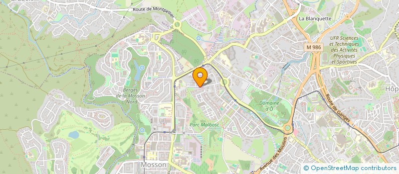 localisation de l'entreprise MAISSA à MONTPELLIER
