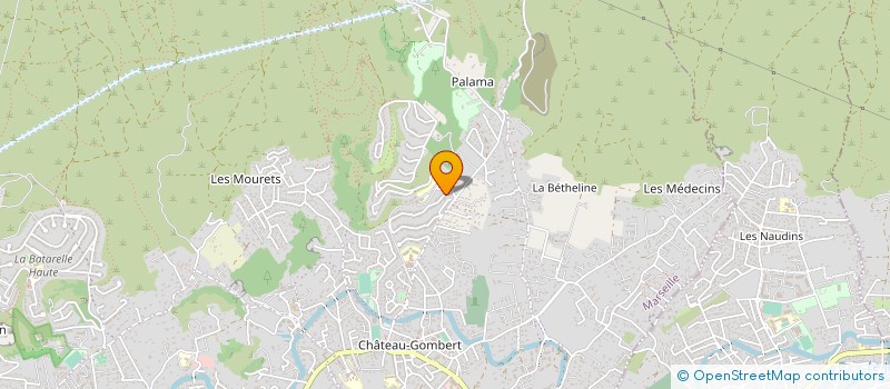 localisation de l'entreprise MAISSA  MARSEILLE 13EME