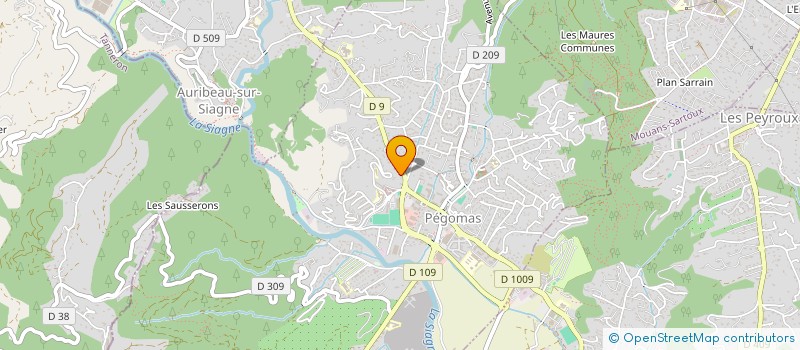 localisation de l'entreprise MAISSA  PEGOMAS