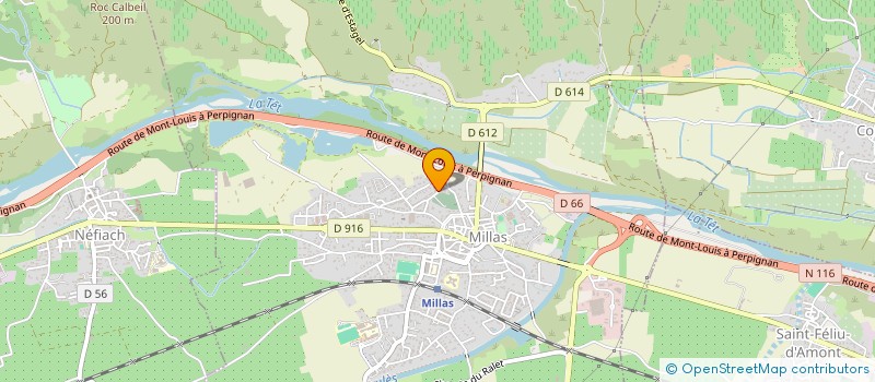 localisation de l'entreprise MAISSA & DELICES  PERPIGNAN