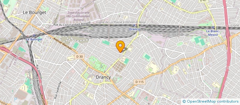 localisation de l'entreprise MAISSA L'UNIVERS DU CHIFFRE à DRANCY
