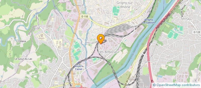 localisation de l'entreprise MAISSANE  GRIGNY