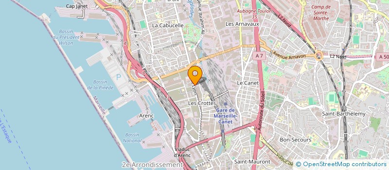 localisation de l'entreprise MAISSANE IMPORT EXPORT à MARSEILLE