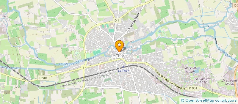 localisation de l'entreprise MAISSE à LE THOR