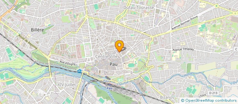 localisation de l'entreprise MAITAI ESPORT à PAU