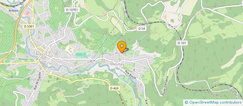 localisation de l'entreprise MAITAN  ARBOIS