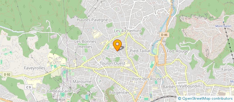 localisation de l'entreprise MAITARI  TOULON