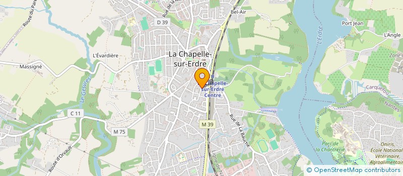 localisation de l'entreprise MAITASUN TIGRY 64 à LA CHAPELLE-SUR-ERDRE