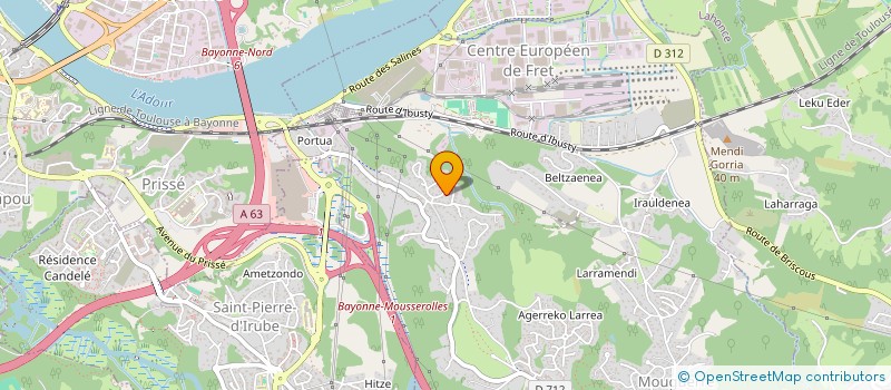 localisation de l'entreprise MAITASUNA  MOUGUERRE