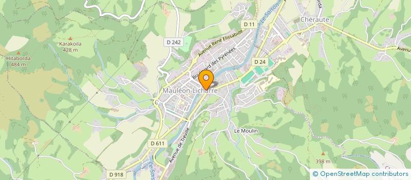 localisation de l'entreprise MAITE  MAULEON-LICHARRE