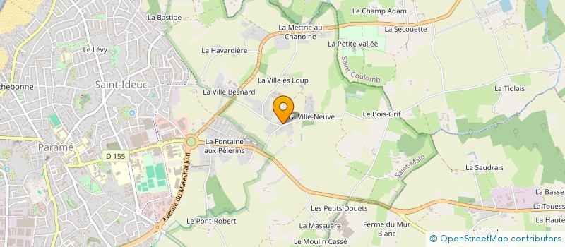 localisation de l'entreprise MAITELU  SAINT-MALO