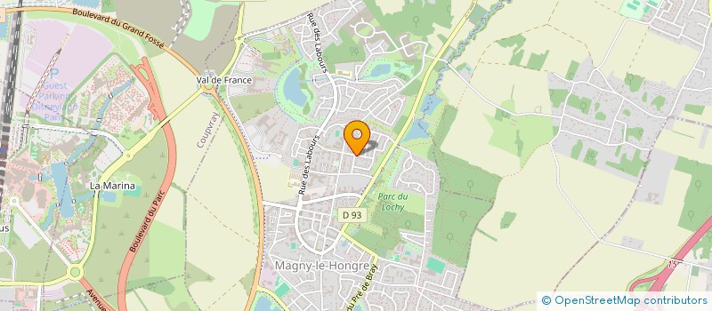 localisation de l'entreprise MAITHA CONSULTING à MAGNY-LE-HONGRE