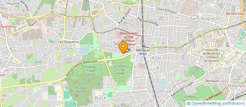 localisation de l'entreprise MAITIKA à MERIGNAC