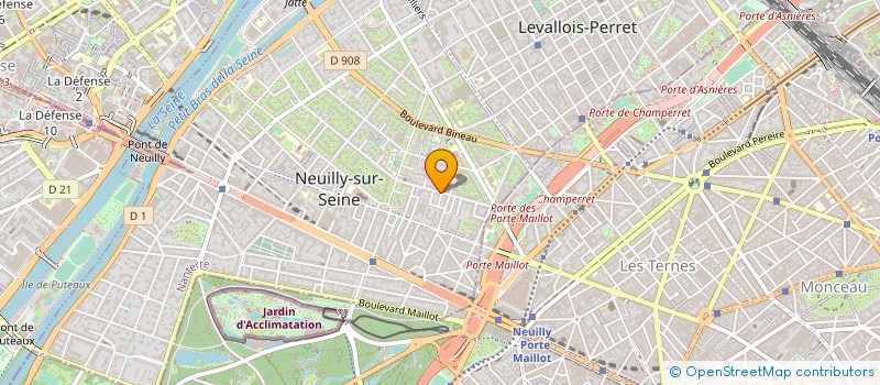 localisation de l'entreprise MAITO EVENT à NEUILLY-SUR-SEINE