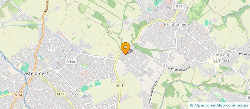 localisation de l'entreprise MAITOMITE  CASTELGINEST