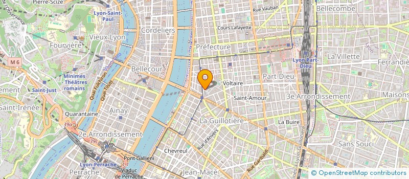 localisation de l'entreprise MAITRE BORIS ET SANDRINE INDIVISION  LYON