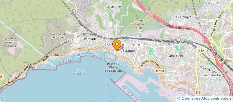 localisation de l'entreprise MAITRE CARRE à MARSEILLE 16