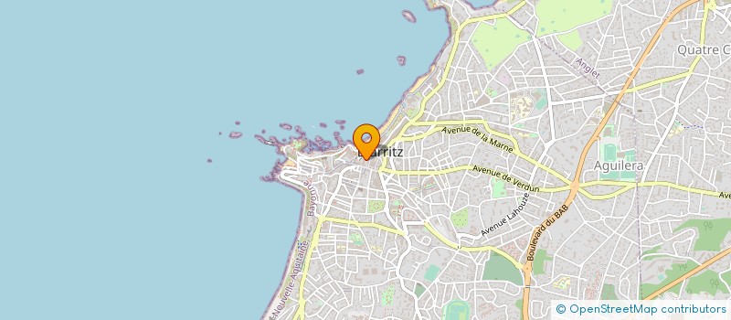 localisation de l'entreprise MAITRE CARRE à BIARRITZ