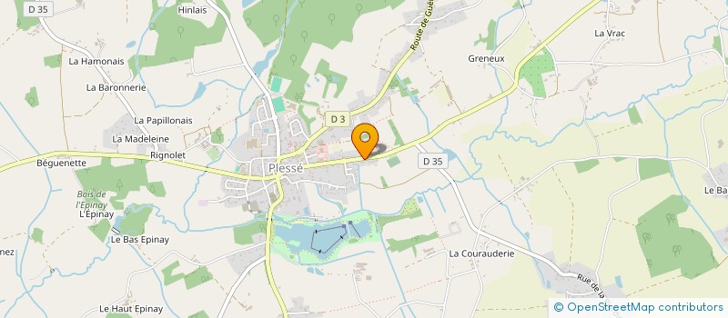 localisation de l'entreprise MAITRE CHAT  PLESSE