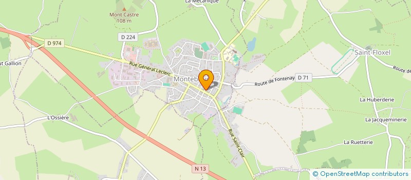 localisation de l'entreprise MAITRE CHAT  MONTEBOURG