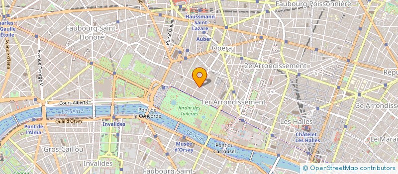 localisation de l'entreprise MAITRE CHEF à PARIS