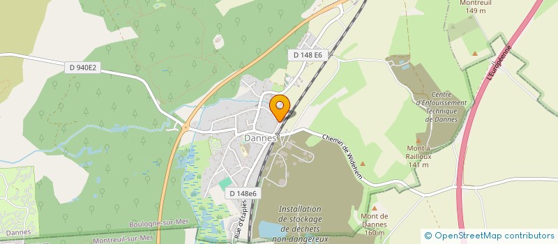 localisation de l'entreprise MAITRE CHIEN SECURITE PRIVE  DANNES