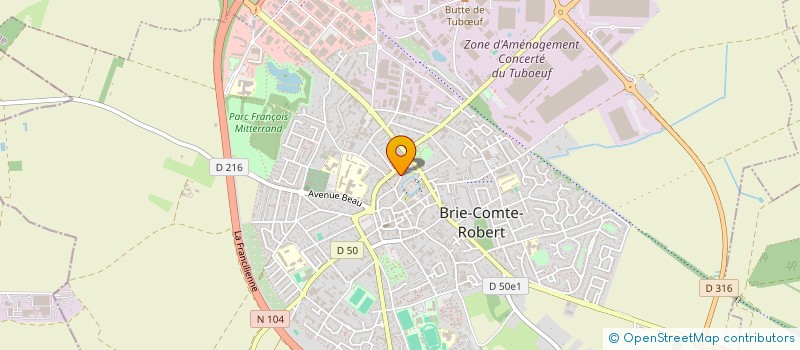 localisation de l'entreprise MAITRE CORBEAU FROMAGER à BRIE-COMTE-ROBERT