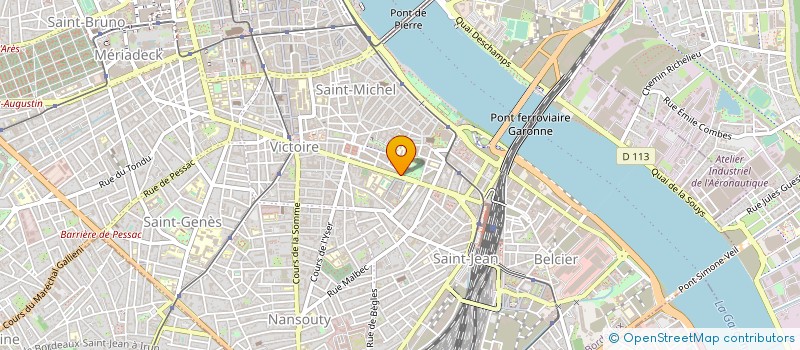 localisation de l'entreprise MAITRE CORNIL à BORDEAUX